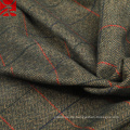 Fischgrätengewebte Wollgarn gefärbte Stoff für Anzug